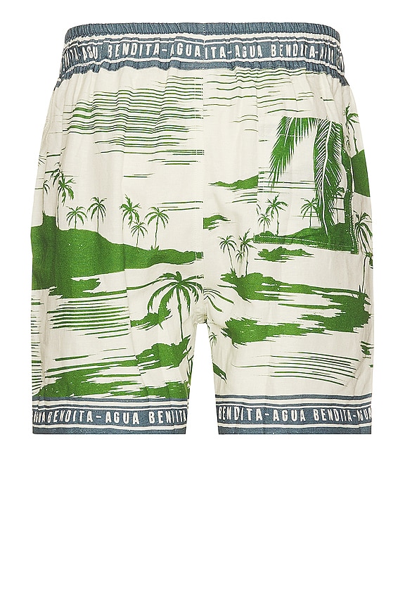 view 2 of 4 SHORT DE BAIN in Ivory