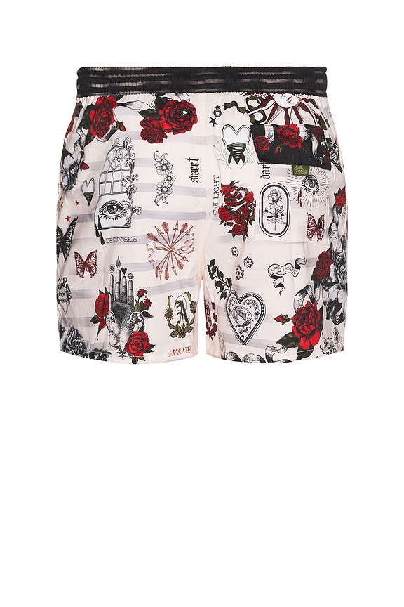 view 2 of 7 Cassius Swim Trunks in White