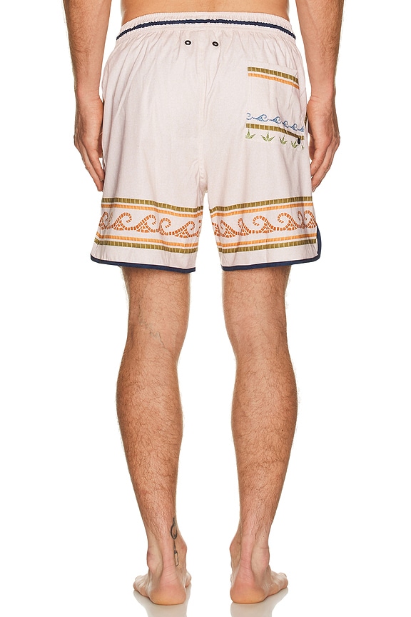 view 2 of 5 SHORT DE BAIN in Cream