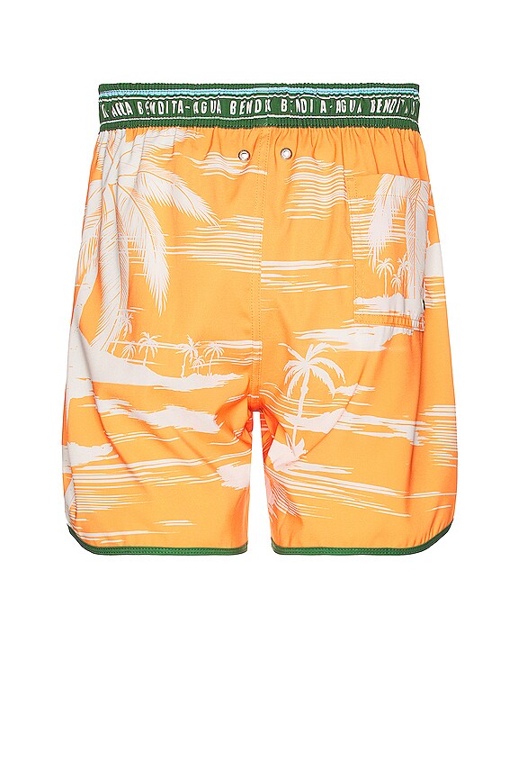 view 2 of 4 Liam Honolulu Swim Shorts in Yellow