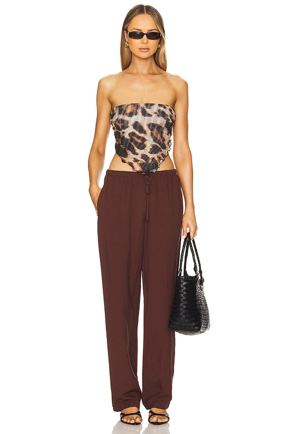 view 2 of 4 x REVOLVE Verona Scarf in Wild Leopard Multi