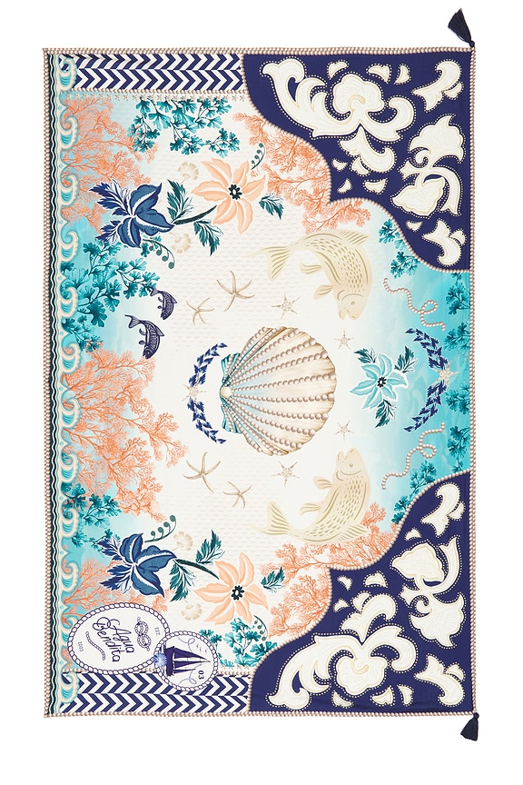 view 2 of 3 Marine Sereia Scarf in Multicolor