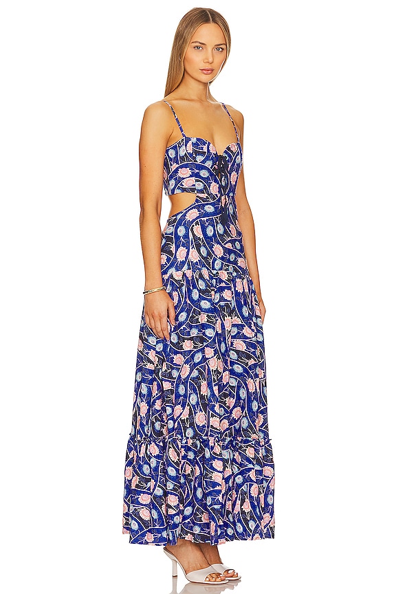 view 2 of 3 ROBE MAXI CAPRICE in Multicolor