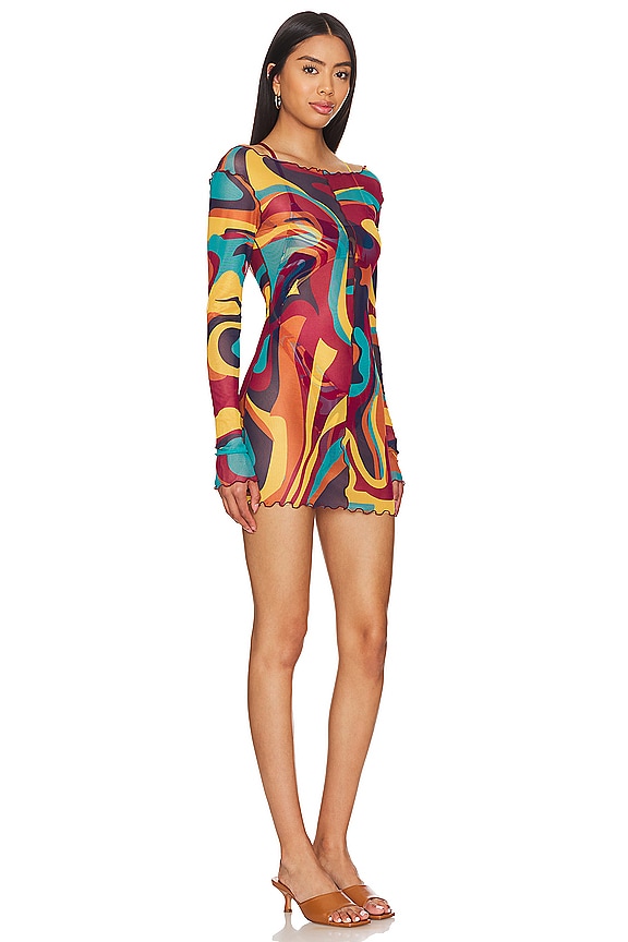 view 2 of 3 ROBE COURTE HADELY in Multi