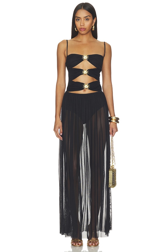 view 1 of 4 VESTIDO MEEG in Black