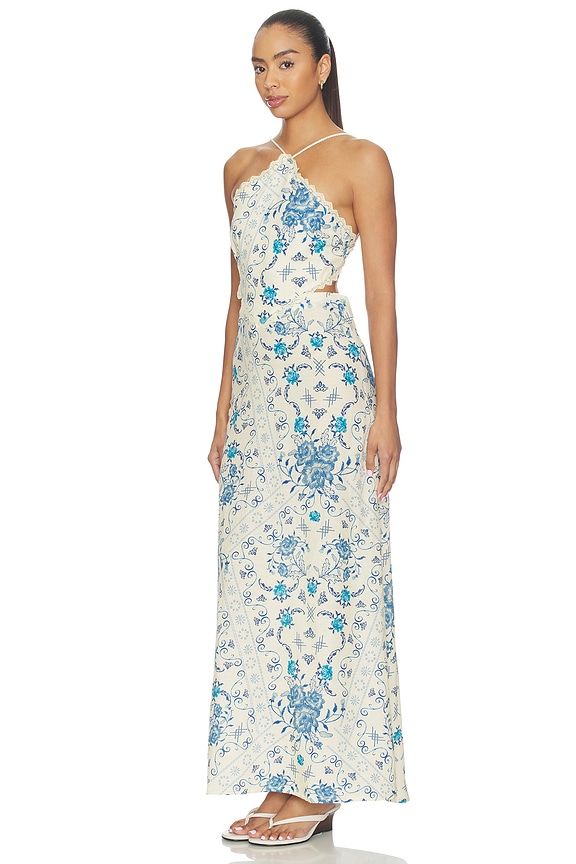 view 2 of 4 VESTIDO INDIRA BLEU in Multicolor