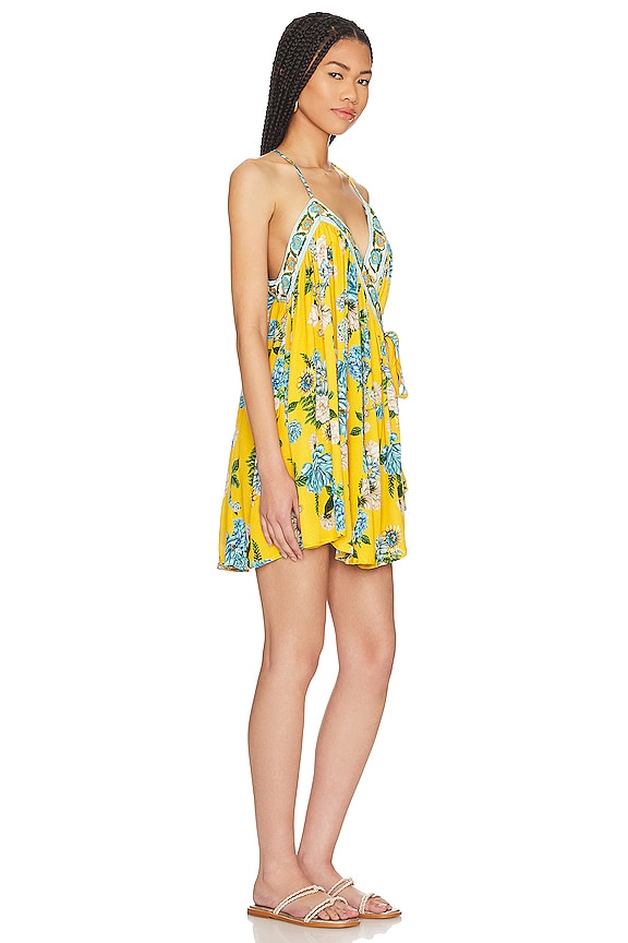 view 2 of 3 ROBE COURTE BETTY in Yellow