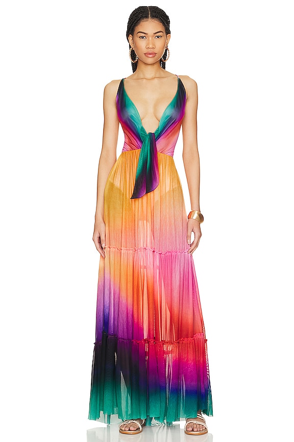 view 1 of 3 MAXIVESTIDO COSMEA in Multicolor