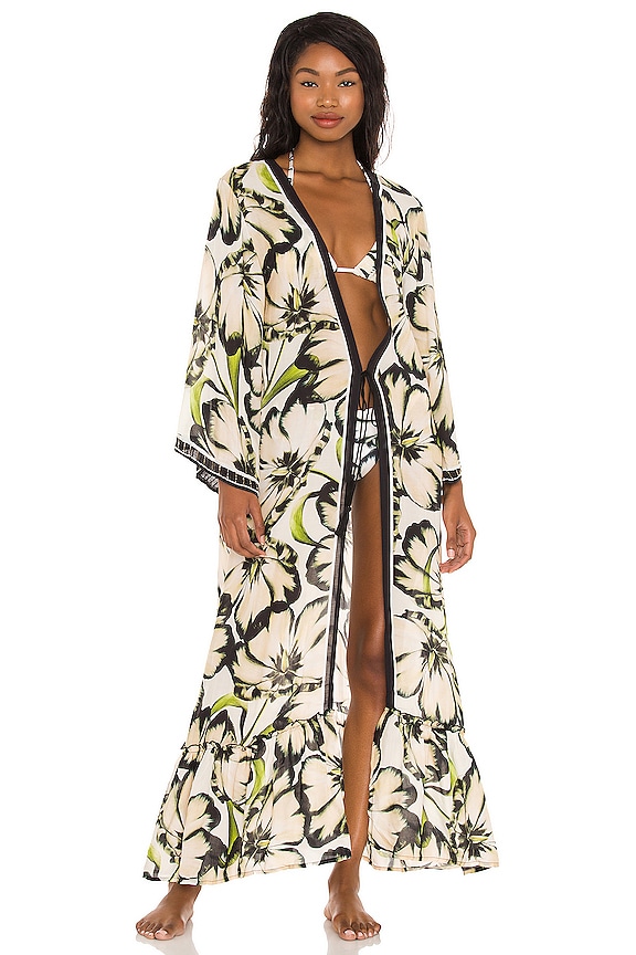 view 2 of 5 Katie Kimono in Off White