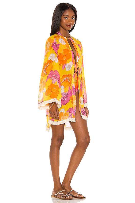 view 2 of 3 ROPA PLAYA JUANA in Yellow Funky Blooms