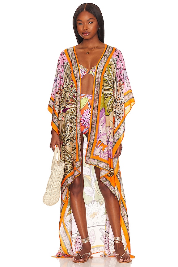 view 2 of 5 Dara Kimono in Green