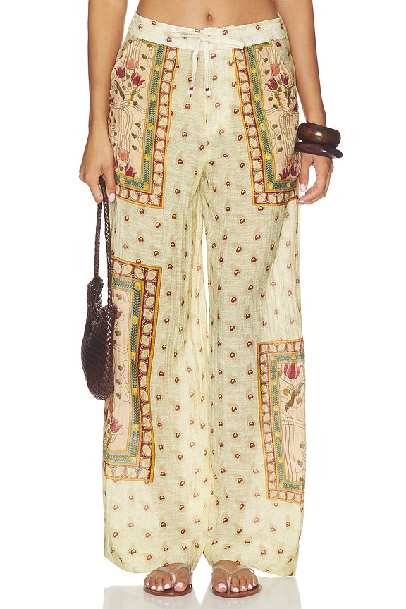 view 1 of 6 PANTALON CAROLINE in Multicolor