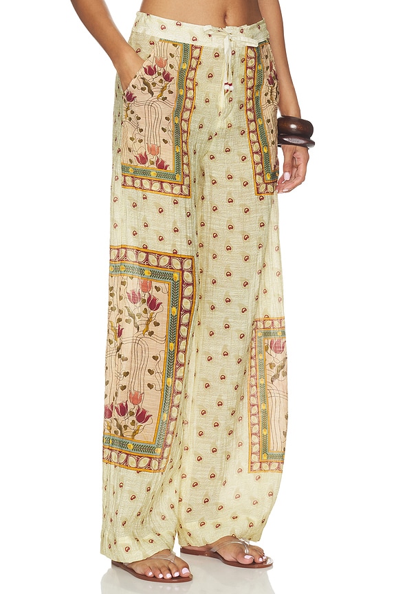 view 2 of 6 PANTALON CAROLINE in Multicolor