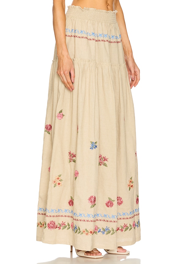 view 2 of 6 Jenna Blush Maxi Skirt in Multicolor