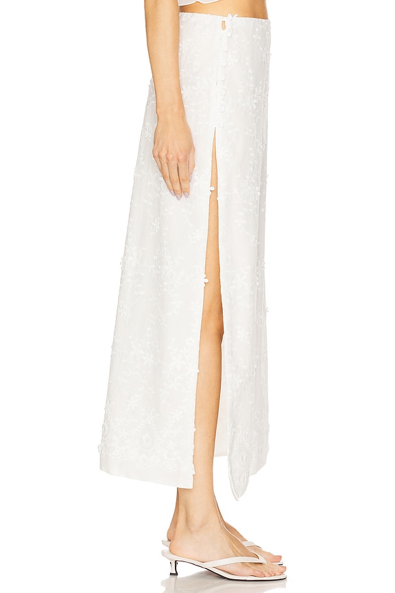 view 2 of 6 FALDA MAXI TOVE in Ivory