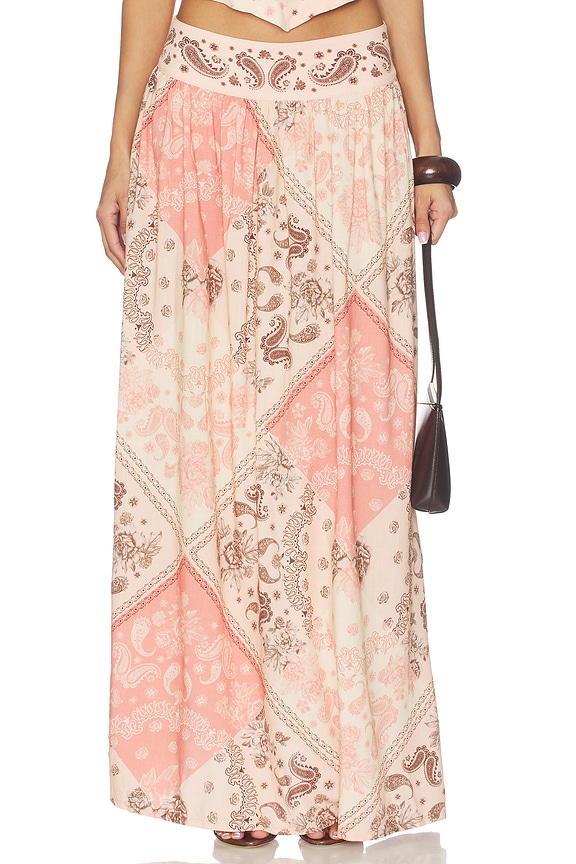 view 1 of 6 JUPE LONGUE TROPIC in Pink