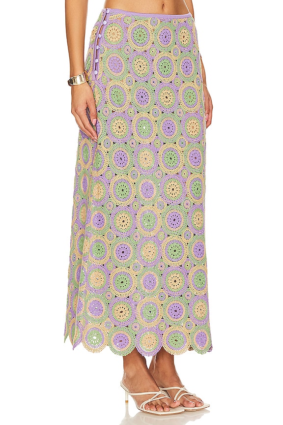 view 2 of 4 Nui Maxi Skirt in Multicolor