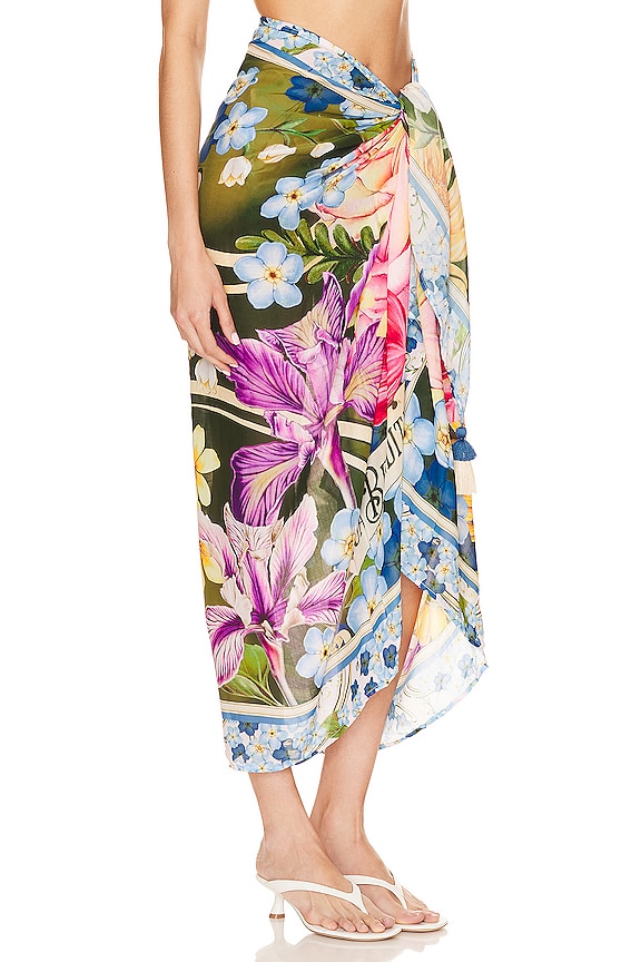 view 2 of 4 Marine Sarong in Multicolor