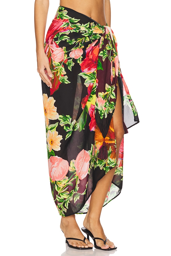 view 2 of 6 Marine Dawn Sarong in Multicolor
