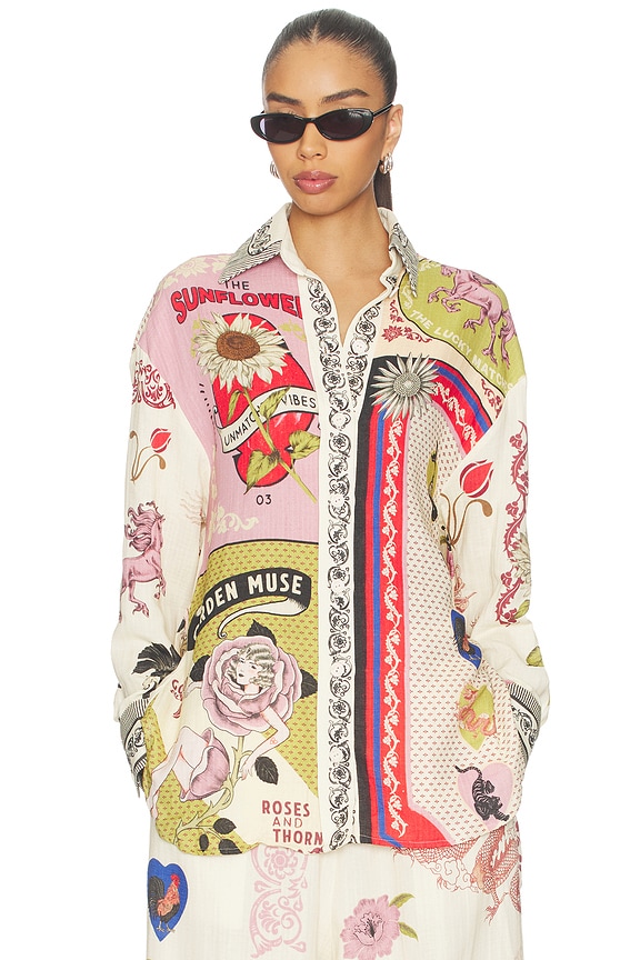 view 2 of 6 Anastasia Shirt in Ivory