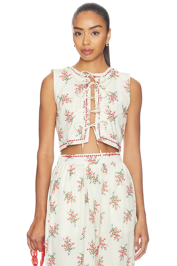 view 1 of 4 Madison Cherish Top in Multicolor