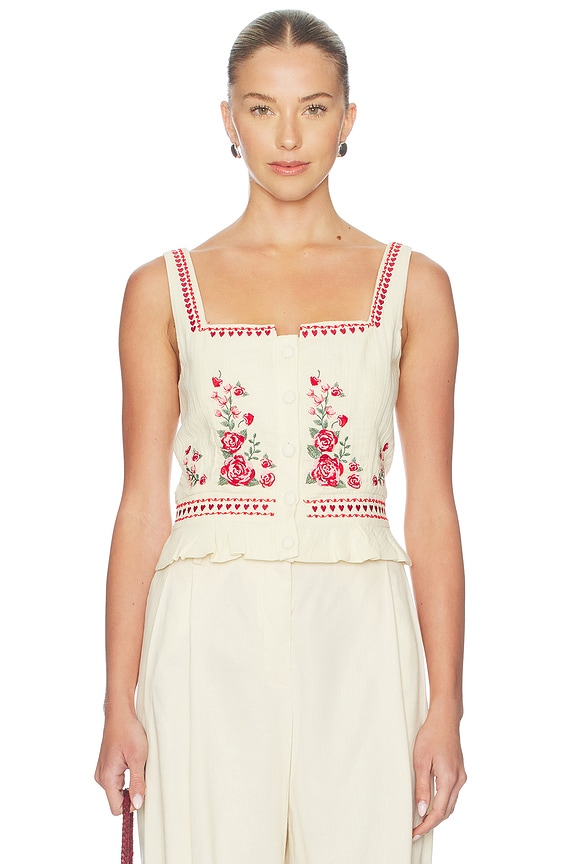 view 1 of 5 Charlotte Cherish Top in Multicolor