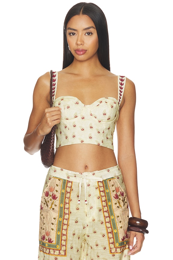 view 1 of 4 Lupe Plume Top in Multicolor