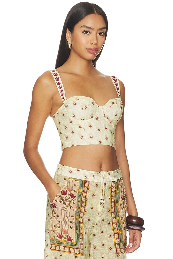 view 2 of 4 Lupe Plume Top in Multicolor