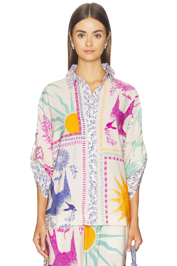 view 2 of 5 Chrissy Alina Top in Multicolor
