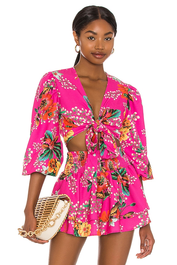 view 1 of 4 TOP CORTO VEGA in Pink Paradizzo