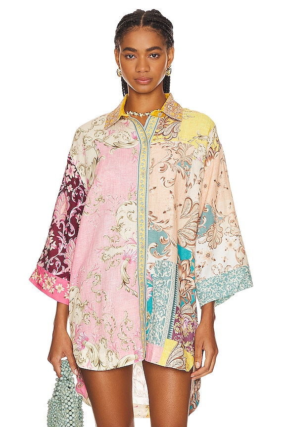 view 2 of 5 Chrissy Top in Merzin Multicolor