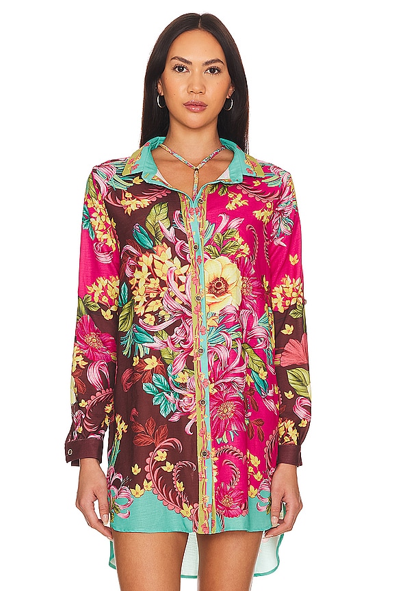 view 2 of 6 X Revolve Crystal Shirt in Foulard Floral