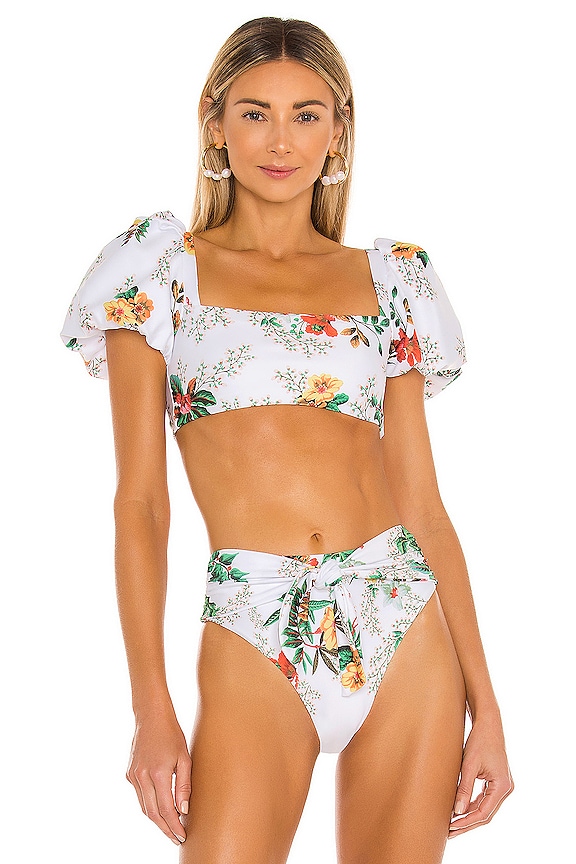 view 1 of 4 x REVOLVE Calista Bikini Top in White