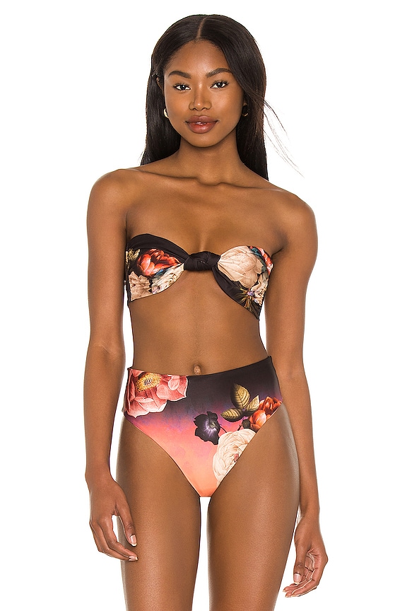 view 2 of 5 Lucille Shade Bikini Top in Black