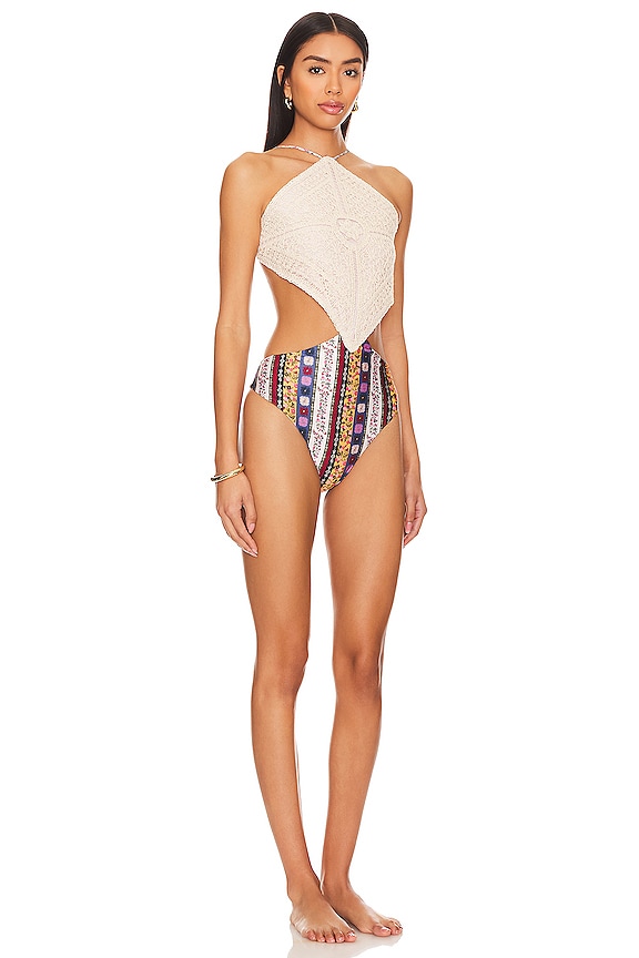 view 2 of 4 MAILLOT DE BAIN 1 PIÈCE ADARA in Multicolor