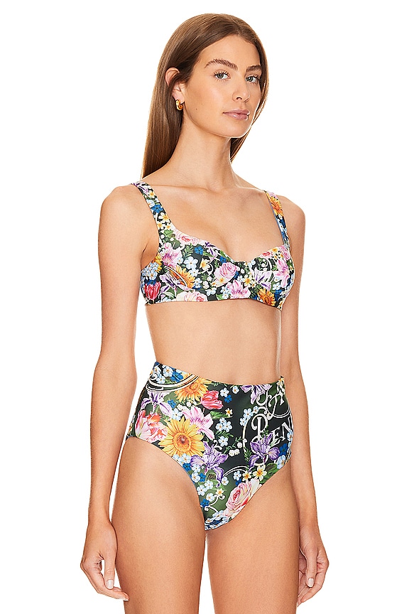 view 2 of 4 TOP CON ARO BALENA in Multicolor