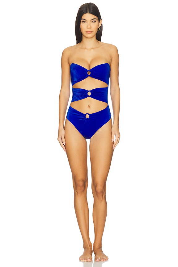 view 2 of 5 MAILLOT DE BAIN 1 PIÈCE CONGA in Sumatra