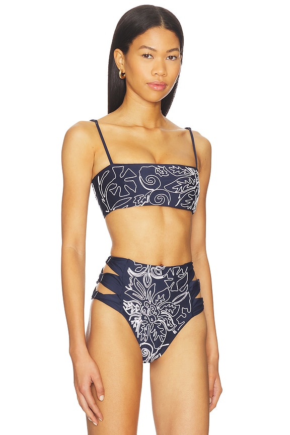 view 2 of 4 Brietta Batik Bikini Top in Multicolor