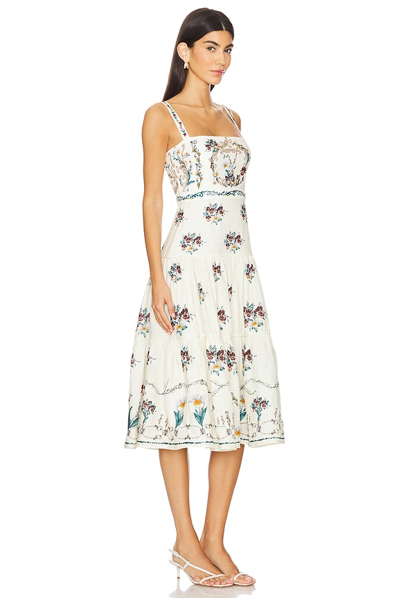 view 2 of 3 VESTIDO MIDI LIMA in Florero