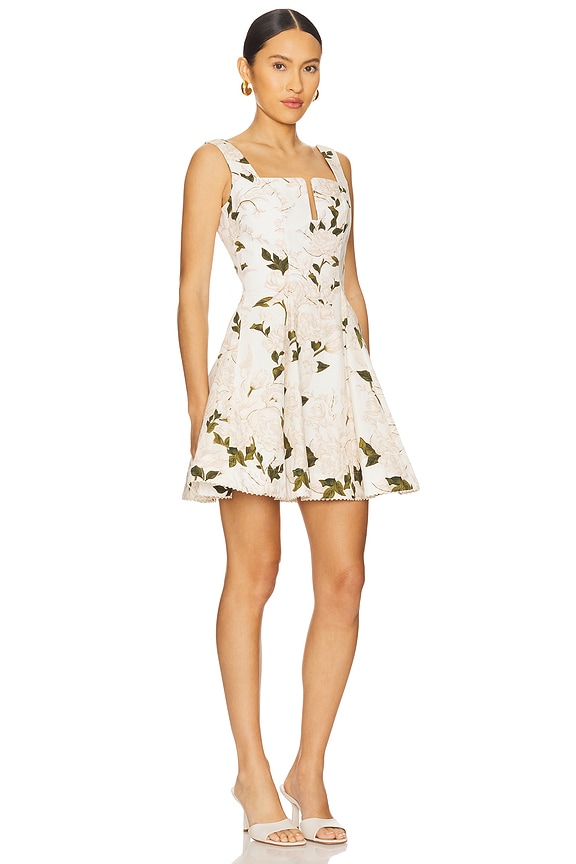 view 2 of 3 Agua Gardenia Mini Dress in Multicolor