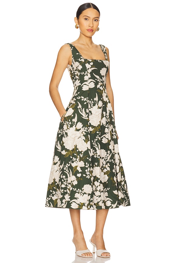 view 2 of 3 MAXIVESTIDO PISTILO GARDENIA in Multicolor