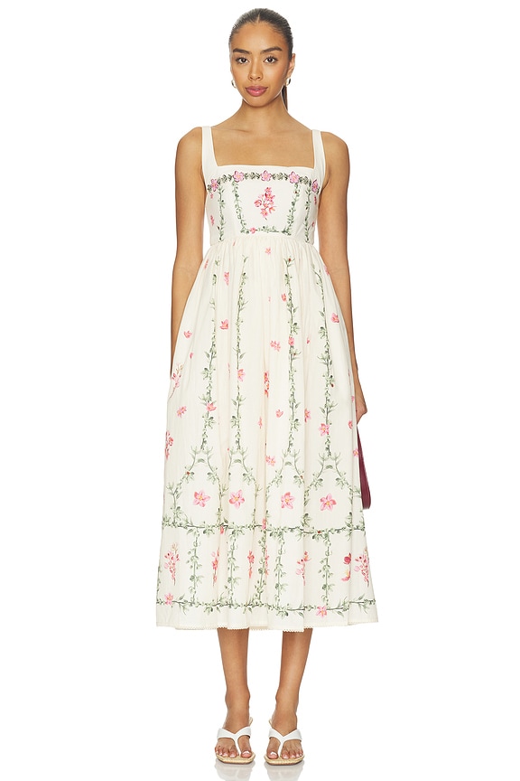view 1 of 4 Barbara Midi Dress in Multicolor