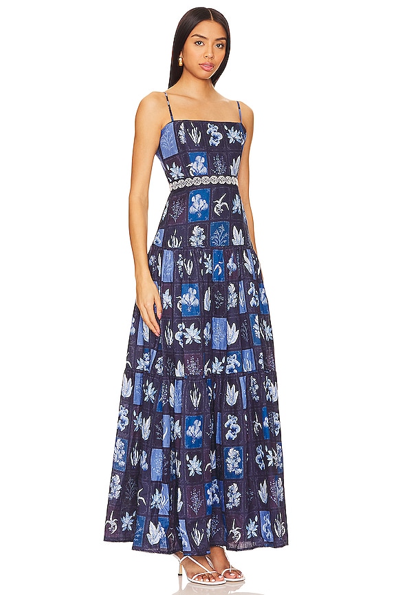 view 2 of 3 ROBE MAXI LIMA in Multicolor