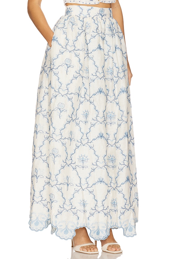 view 2 of 6 Tangelo Maxi Skirt in Multicolor