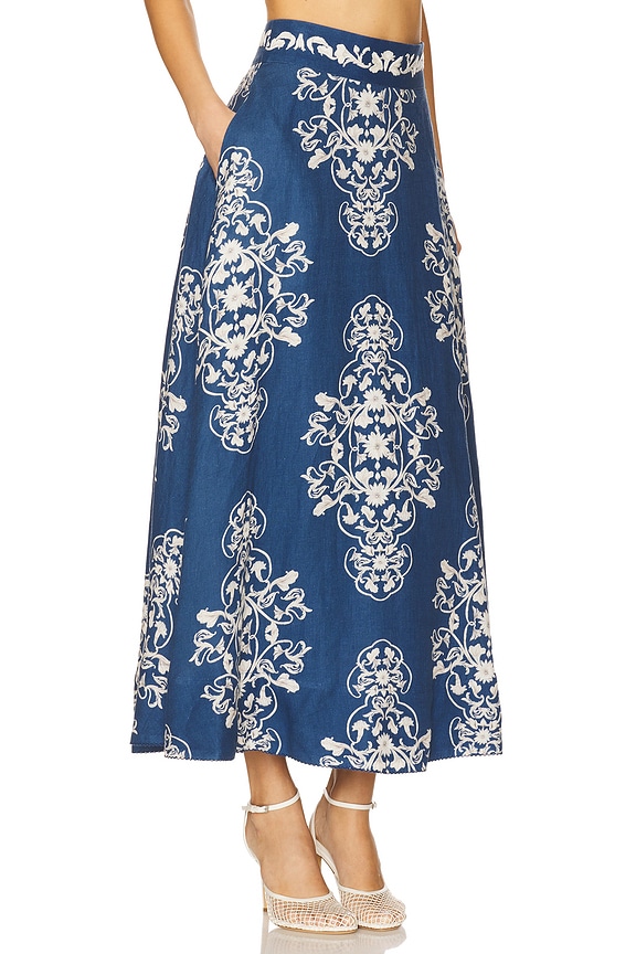 view 2 of 6 FALDA BERGAMOTA in Multicolor