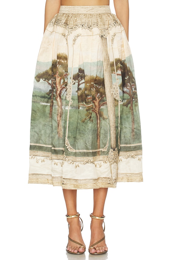view 1 of 6 JUPE MIDI TANGELO in Multi