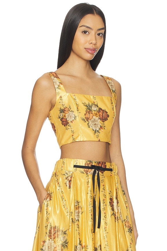 view 2 of 4 Amanda Top in Yellow