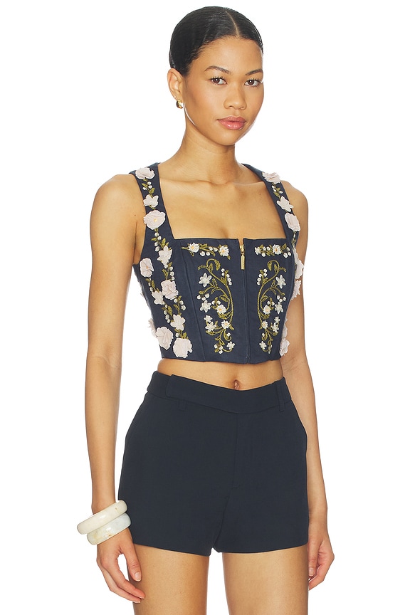 view 2 of 5 Cornalina Valle Top in Multicolor