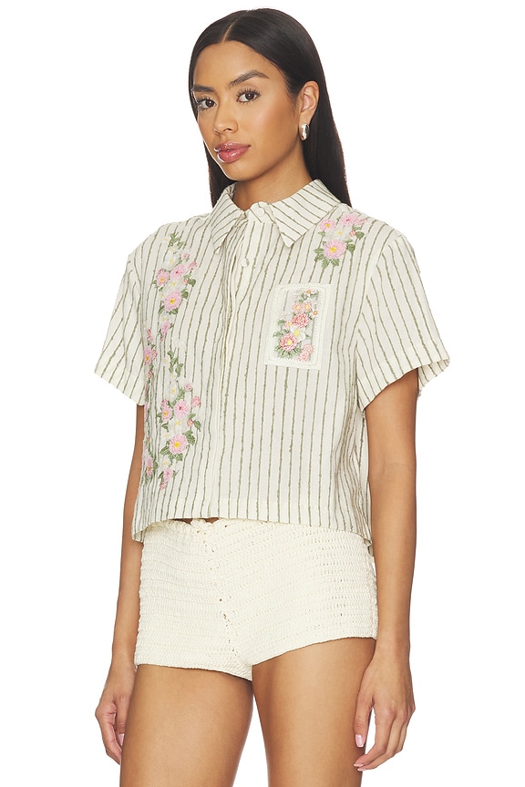 view 2 of 5 Virtuosa Paraiso Top in Multicolor