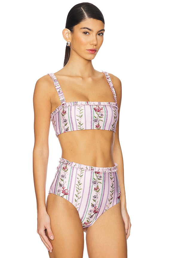 view 2 of 4 TOP BIKINI OLMO in Pink Multifloral